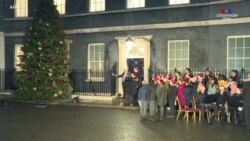 Մեծ Բրիտանիայի վարչապետ Բորիս Ջոնսոնը վառում է տոնածառի լույսերը