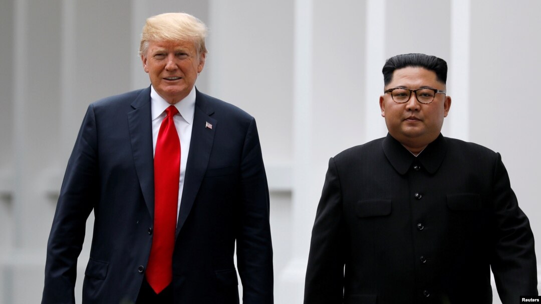 Prvi samit Trumpa i Kima u Singapuru 12. juna 2018.
