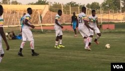 Sport: Faricolo Gnanadje kouna foniw. VOA - Siaka Traore.