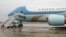 FILE - Air Force One sits ready for boarding on the tarmac at Joint Base Andrews in Maryland.