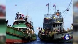 马来西亚出动船只搜寻被困难民