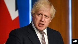 Mutungamiri wehurumende yeBritain, VaBoris Johnson. 