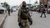 Members of the M23 rebel group patrol the streets in Goma, North Kivu province in eastern Democratic Republic of Congo, Jan. 30, 2025.