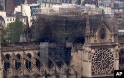 France Notre Dame Fire