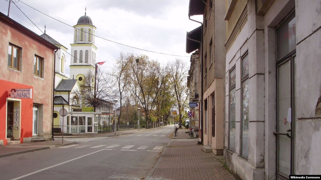 Pamje nga qyteti Sanski Most në Bosnjë