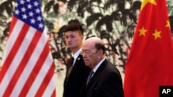 U.S. Commerce Secretary Wilbur Ross arrives to the Diaoyutai State Guesthouse to attend a meeting with Chinese Vice Premier Liu He in Beijing, June 3, 2018. U.S. Commerce Secretary Ross is in Beijing for talks on China's promise to buy more American goods after Washington ratcheted up tensions with a new threat of tariff hikes on Chinese high-tech exports. 