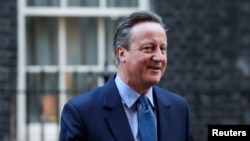 دیوید کامرون، نخست وزیر اسبق بریتانیا و وزیر امور خارجه تازه منصوب شده این کشور.
