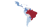 Casos confirmados de COVID-19 en América Latina