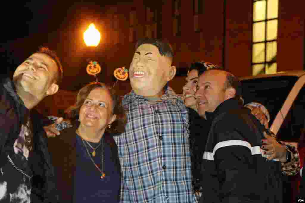 مراسم هالووین در محله جرج تاون در پایتخت آمریکا