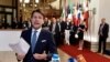 Avec l'Italien Conte, Trump reçoit un Européen proche de ses idées