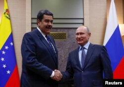 Nicolas Maduro i Vladimir Putin