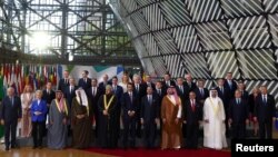 歐盟與海灣國家領導人在布魯塞爾舉行首次峰會。 （2024年10月16日