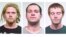 from left, Brent Vincent Betterly, 24, of Oakland Park, Fla., Jared Chase, 24, of Keene, N.H., and Brian Church, 20, of Ft. Lauderdale, Fla. The three men arrested May 16, 2012, in Chicago, accused of making Molotov cocktails 