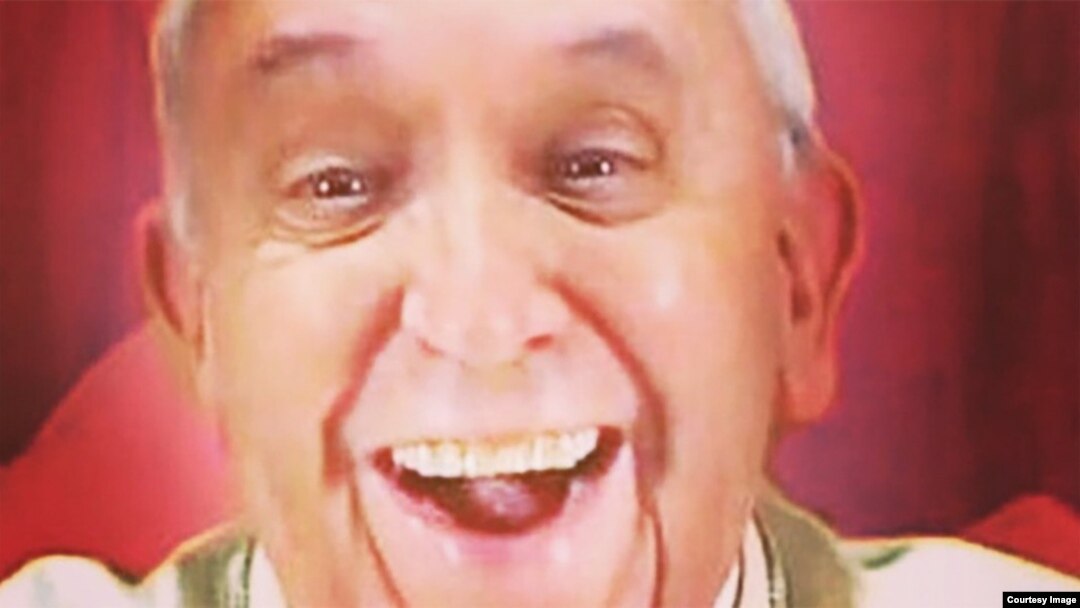 This picture of Pope Francis was circulating online and was purported to be his 'first selfie." It was a hoax.