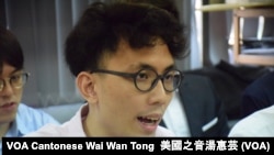 港語學召集人陳樂行 （攝影：美國之音湯惠芸）