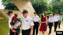 지난 2018년 5월 미국 캔자스주 미주리의 한국전 참전용사 기념비.