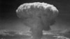 1945年8月9日在日本长崎投下的原子弹产生的蘑菇云