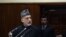 Afghan President Hamid Karzai during final address to parliament Kabul, March 15, 2014.
