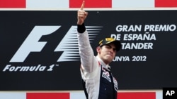 El piloto de Williams, el venezolano Pastor Maldonado ganó el Gran Premio de España en Barcelona.