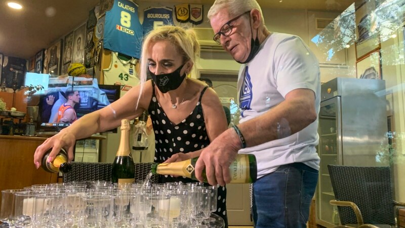 Greeks Celebrate Milwaukee Team’s NBA Championship