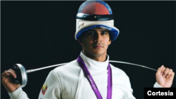 El deportista venezolano Rubén Limardo es originario de Ciudad Bolívar. [Foto: Instagram]