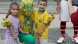 Brazilians will have the support of a brazilian spider man for the game their team will face against Germany, in Bello Horizonte, Brasil