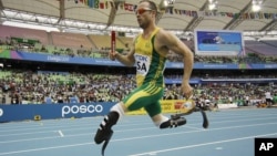 Vận động viên Nam Phi Oscar Pistorius