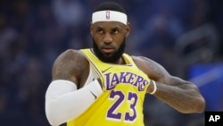 LeBron James, San Francisco, le 5 octobre 2019