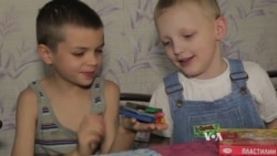 Volunteers in Ukraine Help Children Displaced by Violence