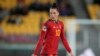 Pesepak bola Spanyol Jenni Hermoso ketika tampil pada pertandingan antara Jepang melawan Spanyol di Piala Dunia Perempuan di Wellington, Selandia Baru, pada 31 Juli 2023. (Foto: AP/John Cowpland)