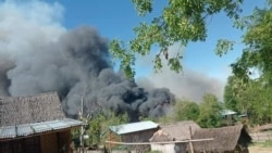 မကွေးတိုင်းပေါက်မြို့နယ်ရေနံလက်ယက်တွင်းတွေ စစ်ကောင်စီတပ် မီးရှို့ဖျက်ဆီး