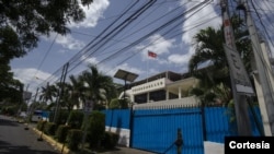La embajada de Taiwán en Managua. [Foto: Cortesía de Manuel Esquivel].