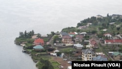 Vue du Lac Kivu à Goma, RDC