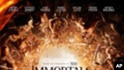 Immortals ภาพยนต์แนวเทพนิยายกรีกโบราณเพิ่งเข้าใหม่ฟาดฟันคู่ต่อสู้อยู่ที่อันดับหนึ่ง