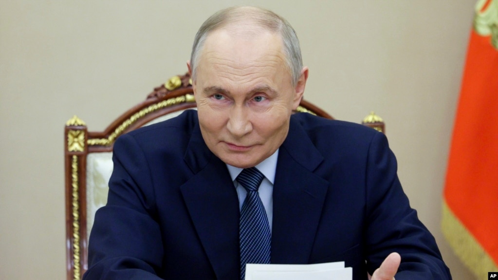 Tổng thống Nga Vladimir Putin.