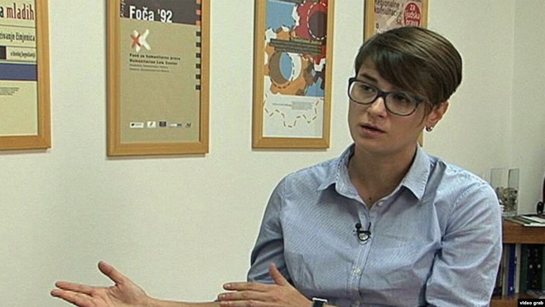 Sandra Orlović, direktorka Fonda za humanitarno pravo (arhivski snimak)