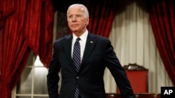 Vice President Joe Biden is seen in the Old Senate Chamber on Capitol Hill in Washington, D.C., Jan. 3, 2017.