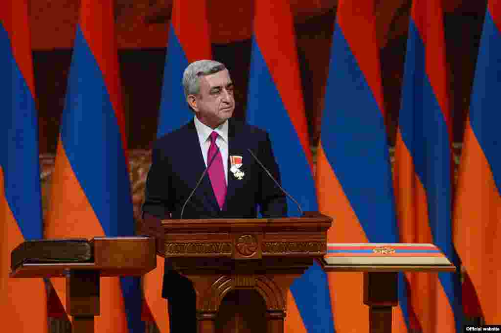 Սերժ Սարգսյանի երդմնակալության օրը, Երևան, 2013թ. ապրիլի 9