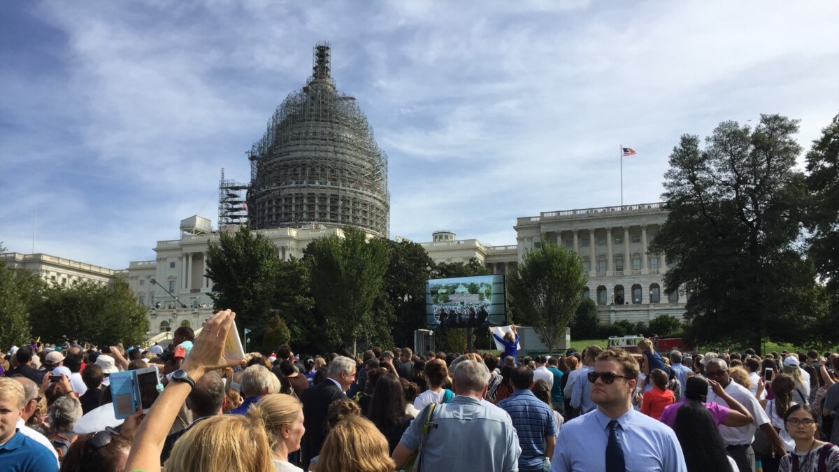 No Congresso americano, papa defende fim da hostilidade contra imigrantes