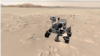 El rover Mars Perseverance de la NASA se muestra en su lugar de aterrizaje en el cráter Jezero en esta vista de la experiencia web 3D 'Explore with Perseverance'. [Foto: cortesía de la NASA].