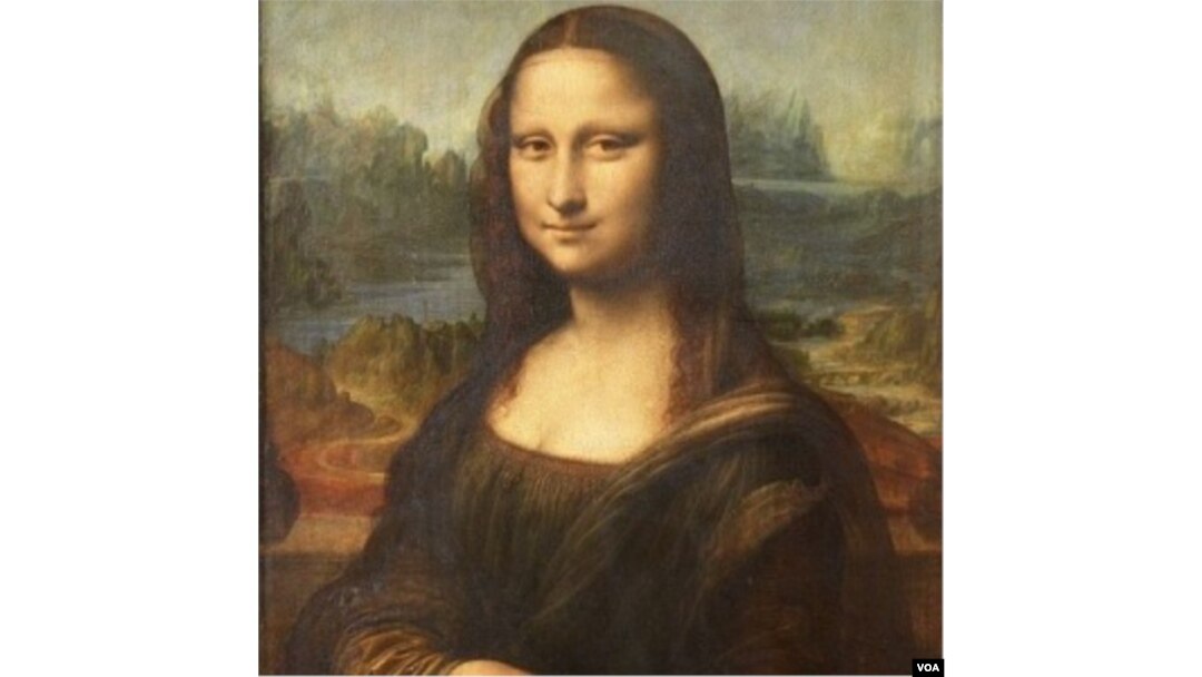 Lukisan karya Leonardo da Vinci paling terkenal, Mona Lisa, yang kini disimpan di Museum Louvre, Paris.