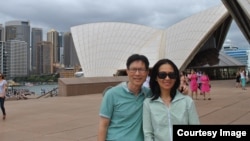 Opera House, nhà hát hình con sò, là biểu tượng của nước Úc. (Ảnh: Bùi Văn Phú)