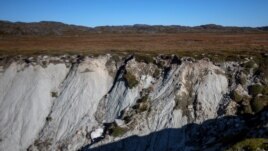 A land site with glacial mud is seen close to Nuuk, Greenland, September 10, 2021. REUTERS/Hannibal Hanschke
