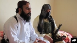 In this photo taken on July 28, 2011, Waliur Rehman, the Pakistani Taliban's number two commander, talks to the Associated Press in Shawal area of South Waziristan along the border with Afghanistan.