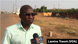 Marcel Tankoano, président M21, à Ouagadougou, au Burkina, le 27 novembre 2018. (VOA/Lamine Traoré)