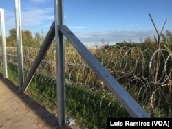 Hungary is fortifying its border with Serbia with razor wire.