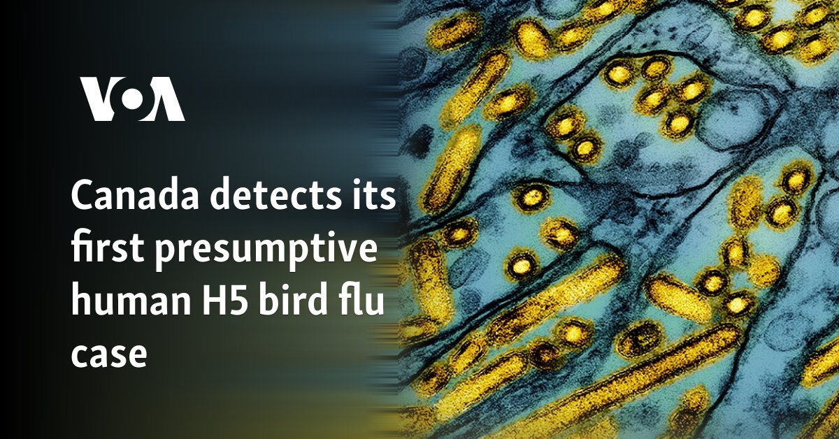 Canada Reports First Presumptive Human Case of H5 Bird Flu in British Columbia