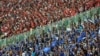football fans in Perspolis&Esteghlal Match, تماشچیان فوتبال در مسابقه پرسپولیس و استقلال