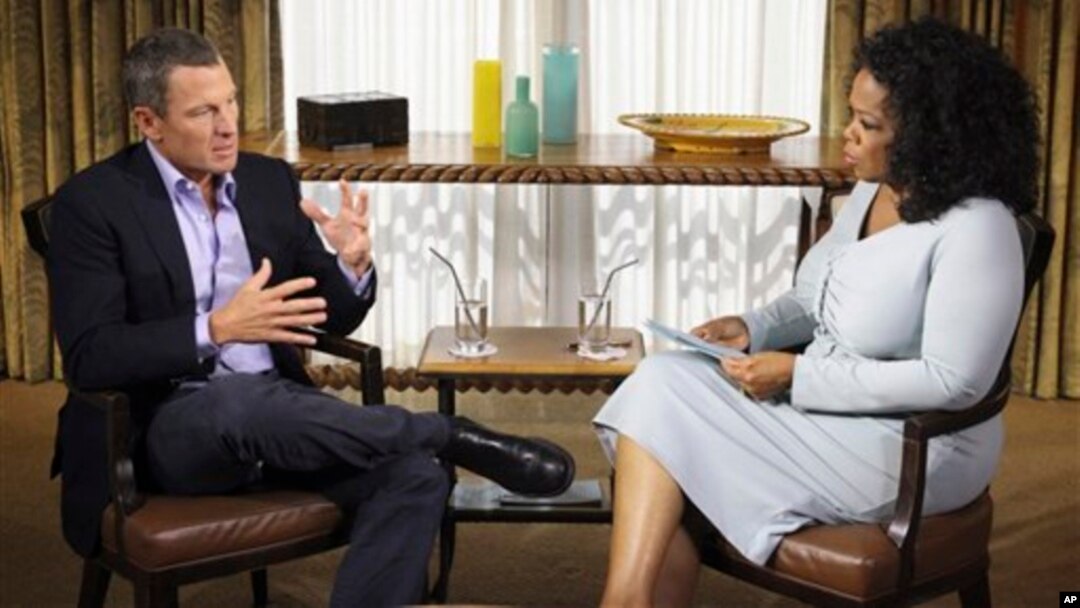 Armstrong u intervjuu sa Oprom Vinfri