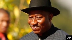 Shugaban Najeriya Goodluck Jonathan.